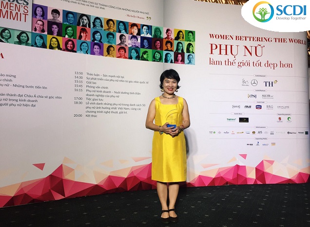 Giám đốc SCDI Khuất Thị Hải Oanh là 1 trong 50 người phụ nữ có ảnh hưởng nhất Việt Nam năm 2017 do Forbes bình chọn