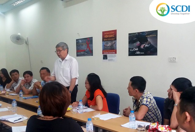 VUSTA president visits and works with CBOs in Hai Phong and Quang Ninh