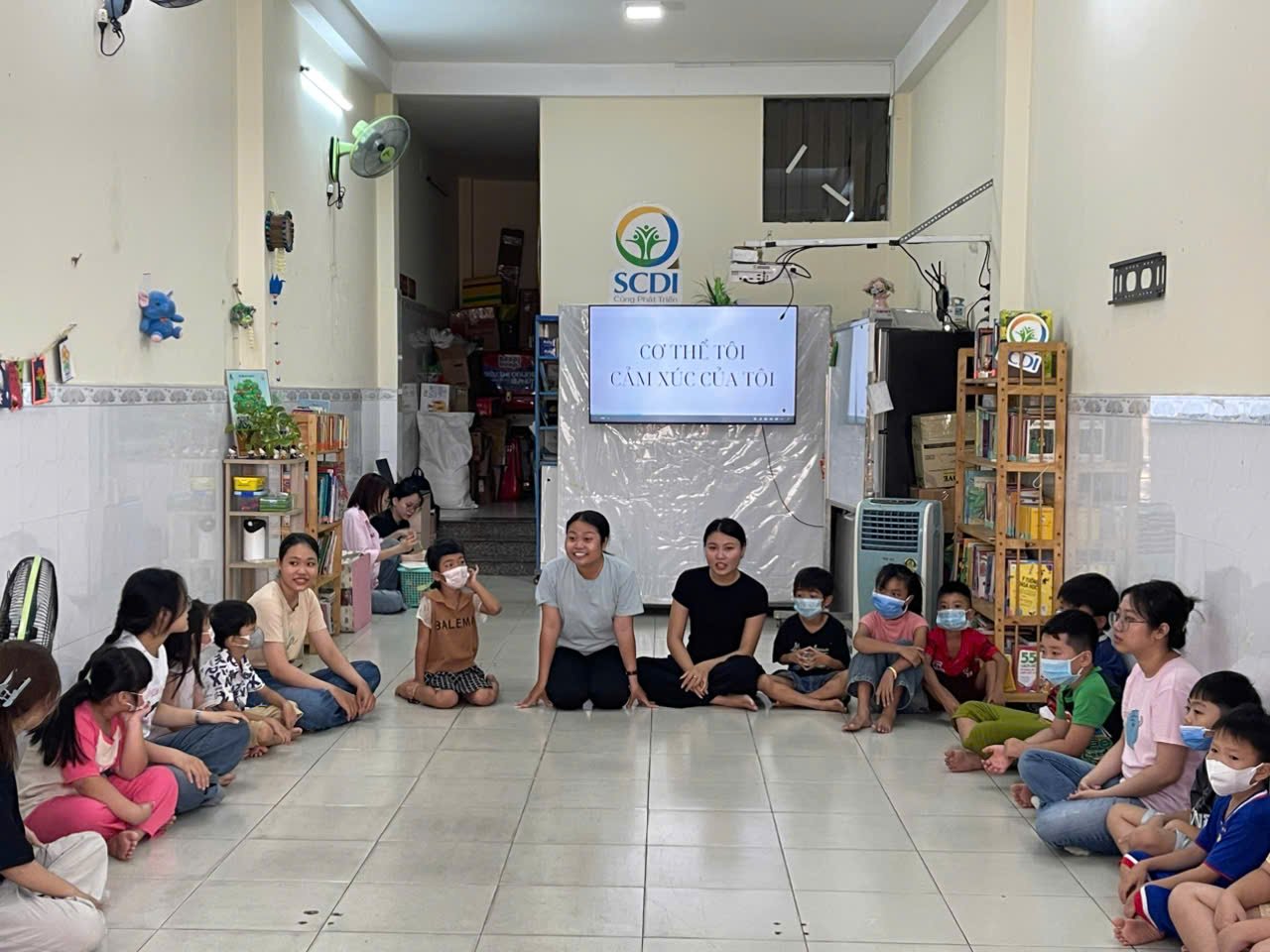 Diverse activities for children in the Breaking the Cycle project in Ho Chi Minh City
