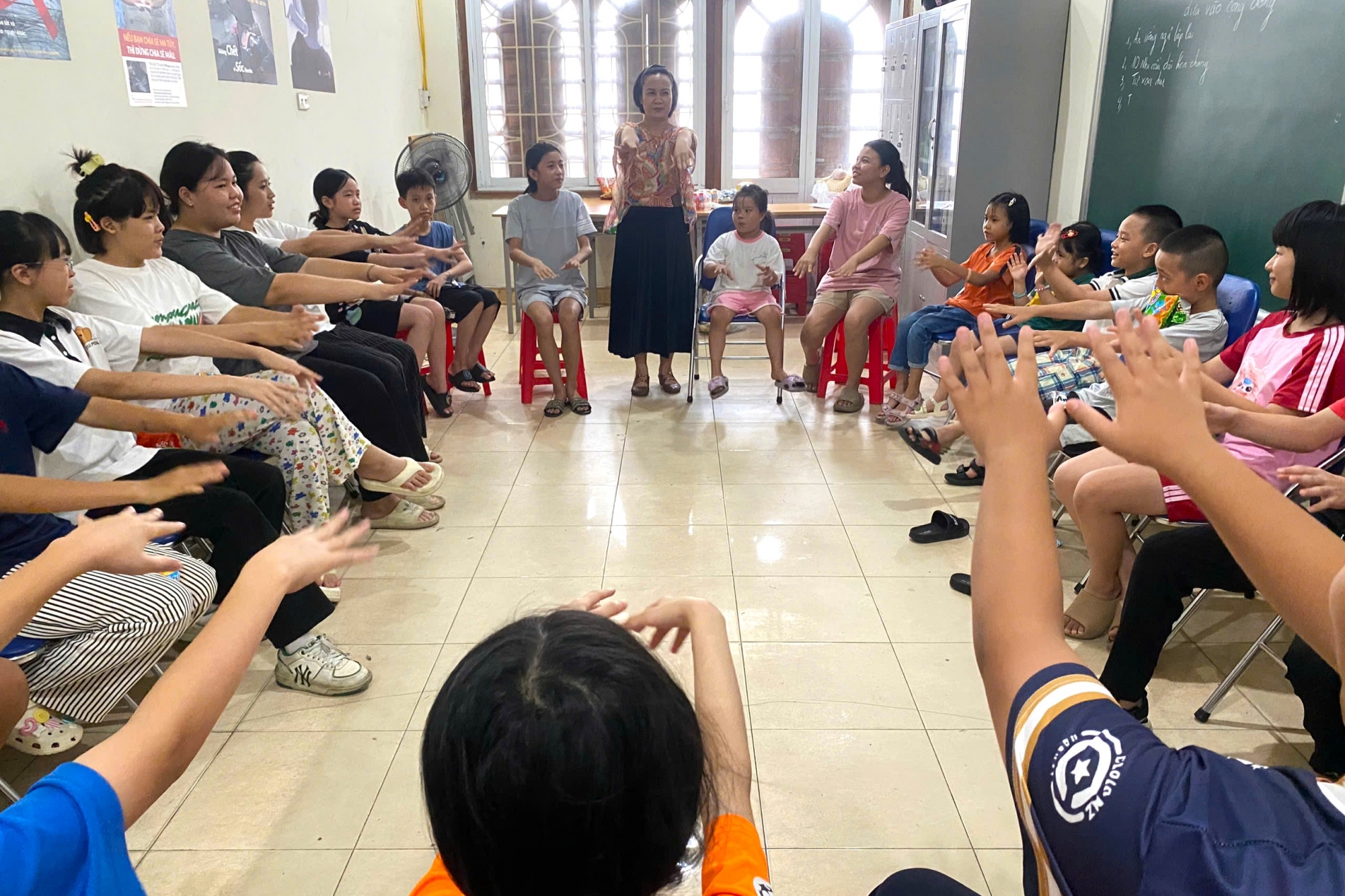 Equipping children from the Breaking The Cycle project with drowning prevention skills