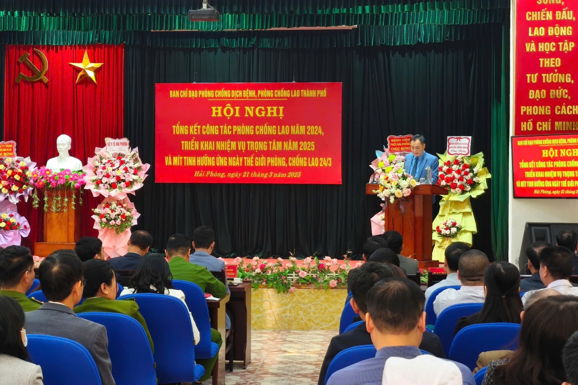 SCDI collaborated with partners to celebrate 2025 World Tuberculosis Day in Hai Phong